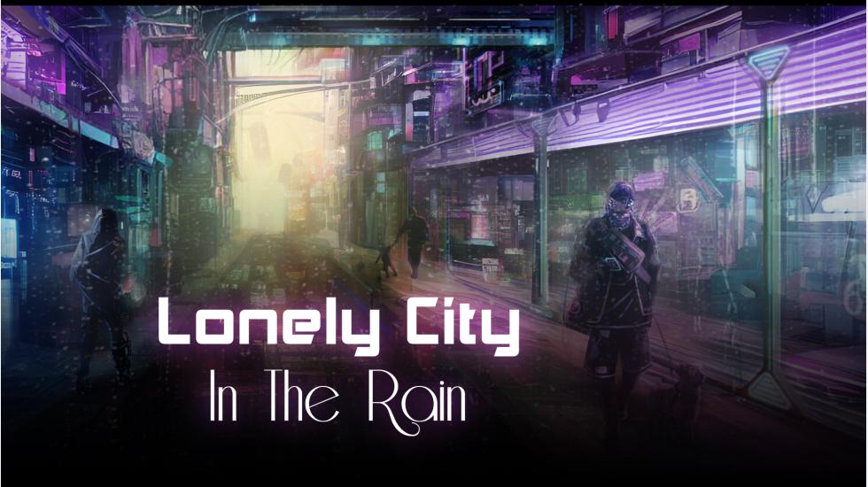 Lonely City In The Rain