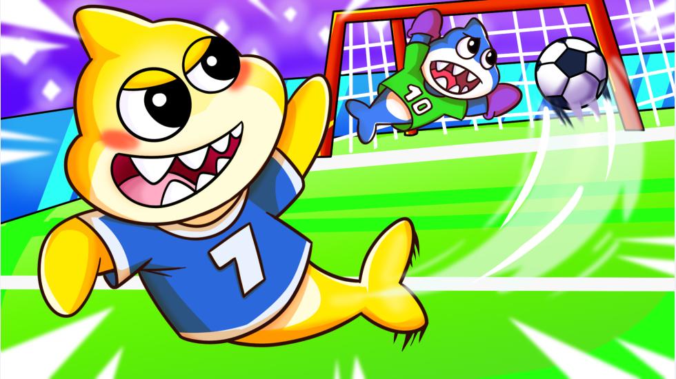 Baby Shark Football Song - Welcome Euro 2024 (Baby Shark Series-2D)