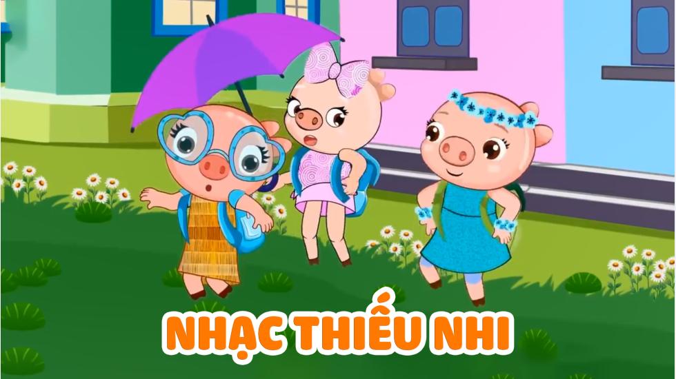 Chú Voi Con - Cháu Lên Ba | Tổng Hợp Nhạc Thiếu Nhi Remix & Hoạt Hình Vui Nhộn Cho Bé