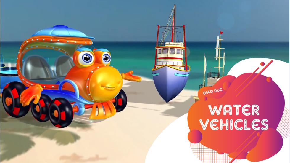 LaLa Schools  | WATER VEHICLES - Nursery Rhymes & Kids Songs