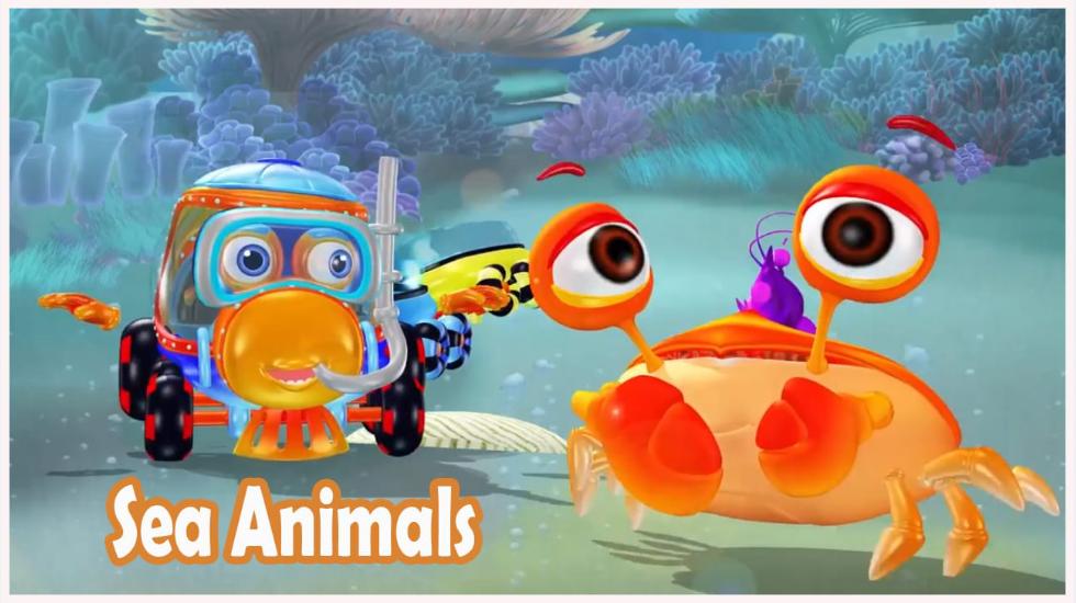 LaLa Schools Episode 10| Sea Animals - Kids Songs
