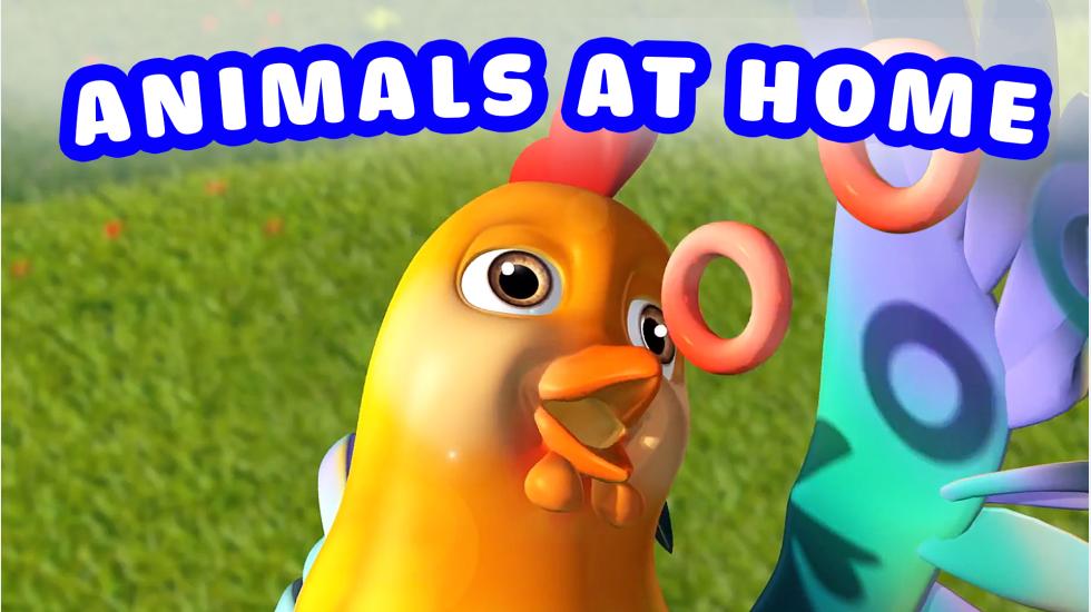 LaLa Schools Episode 7 | ANIMALS AT HOME - Nursery Rhymes & Kids Songs