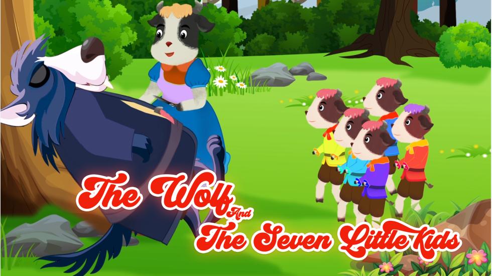 The Wolf And The Seven Little Kids-Truyện Cổ Tích (TA)