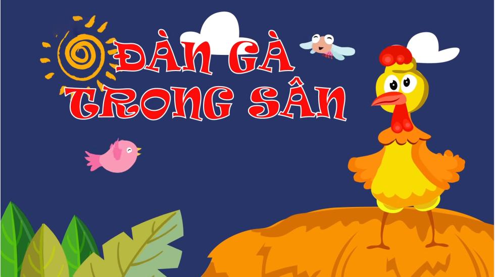 Đàn gà trong sân - Cao Lê Hà Trang - Nhạc Thiếu Nhi Hoạt Hình Vui Nhộn