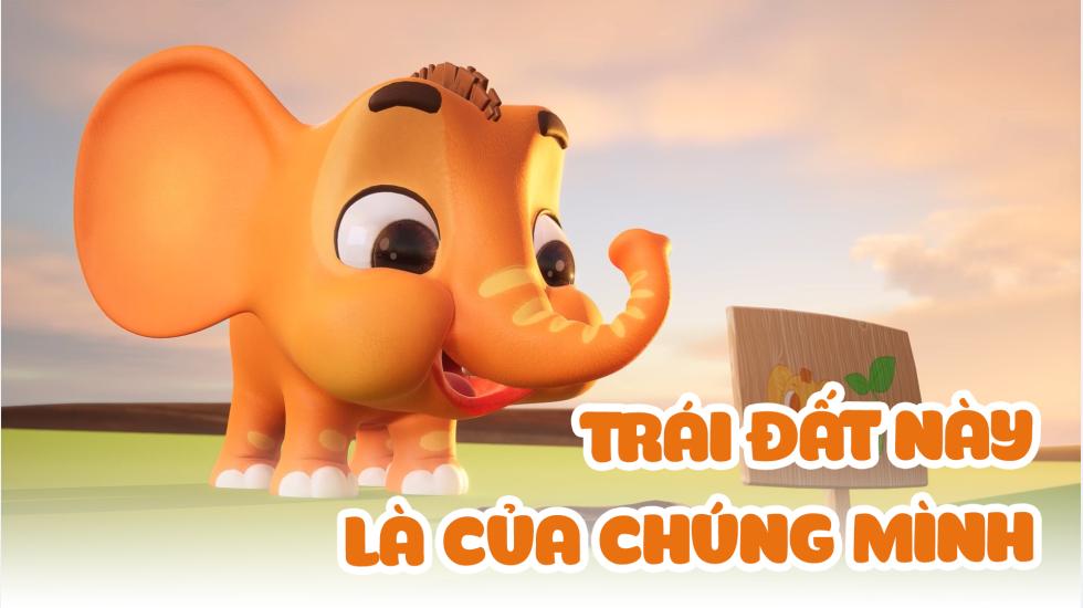 Những chú voi ngộ nghĩnh_Trái Đất Này Là Của Chúng Mình - Gieo Hạt Tưới Nước Nảy Mầm