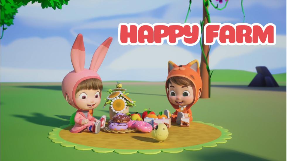 Happy farm-Lala train 3D