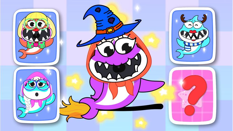 Baby Shark-Fun Card Flipping Game For Kids (Dự Án Nhím)