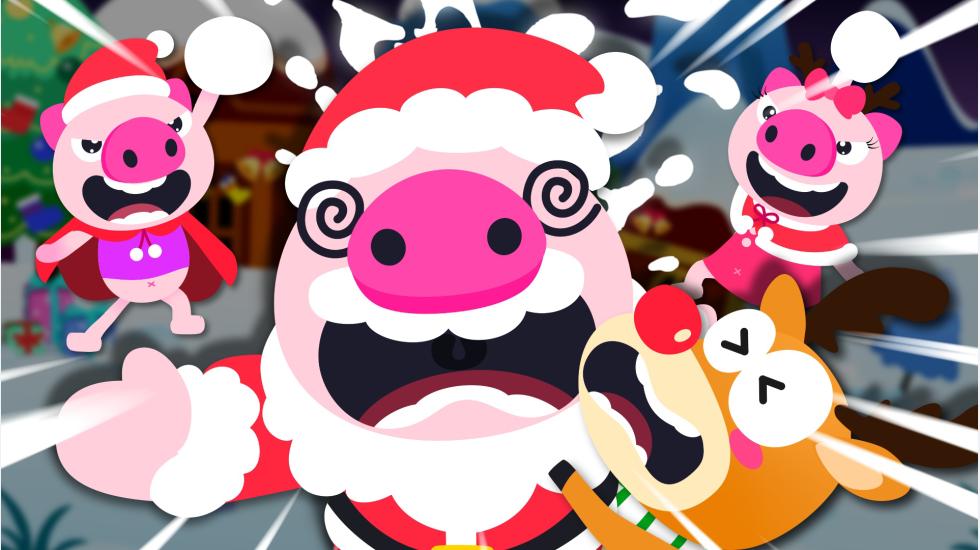 We Wish A Merry Christmas (PIGGY & MIMI-2D)