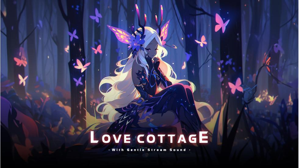 Love Cottage - With Gentle Stream Sound
