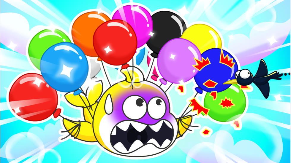 Baby Shark Play Balloons-Learn Colors With Balloon (Baby Shark Series-2D)
