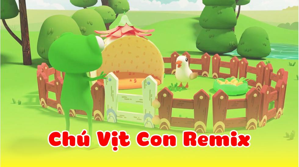 Chú Vịt Con Remix - Kid Song 3D