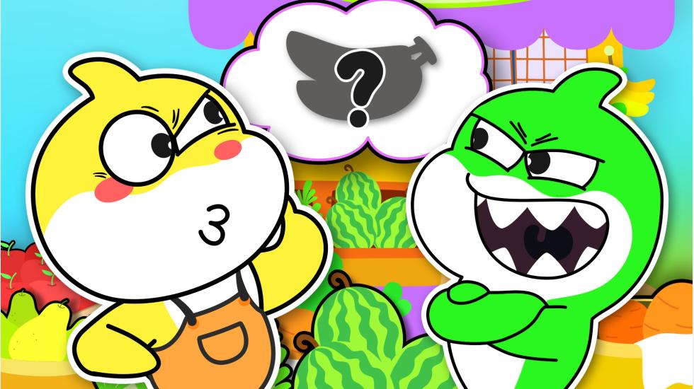 Vegetable Lover Selling And Learning Vocabulary At The Vegetable Store (Baby Shark Series-2d)