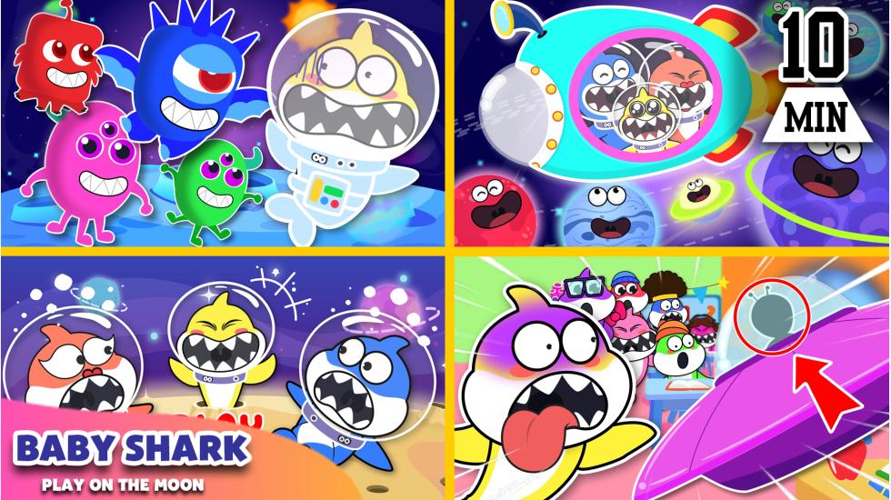 Discover The Universe With Baby Shark Educational Space Fun For Children (Baby Shark Series-2d)