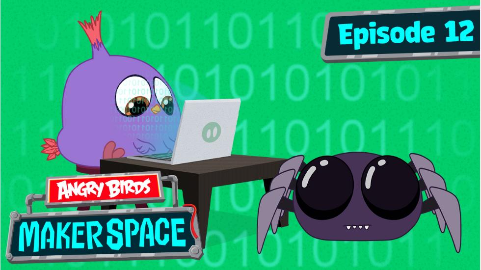 Angry Birds Maker Space_S1_Ep12_Selfie_Stick_Challenge