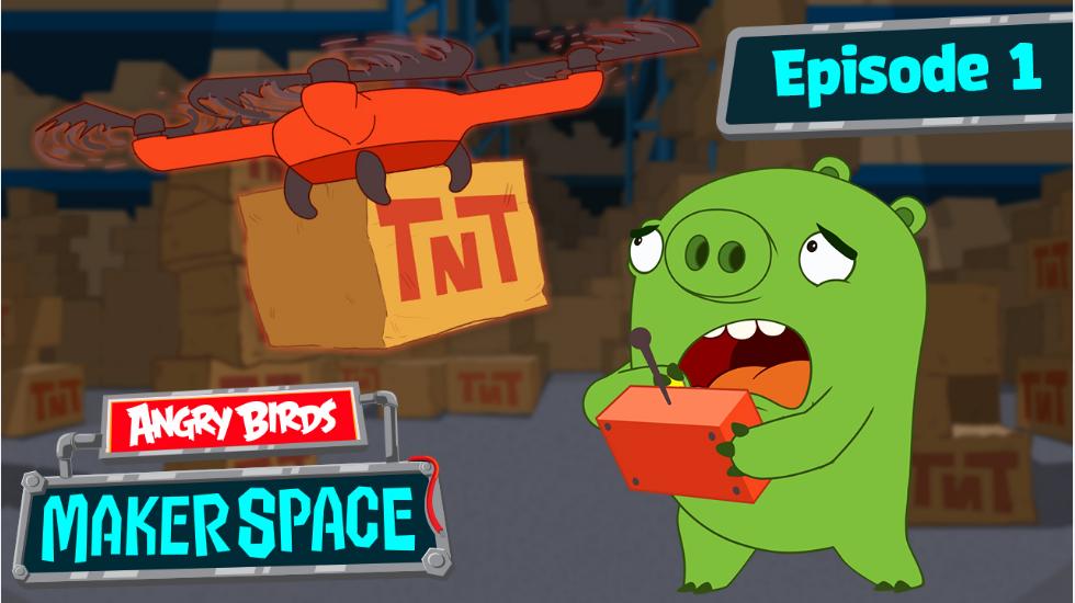 Angry Birds Maker Space_S1_Ep01_Drone_Fail