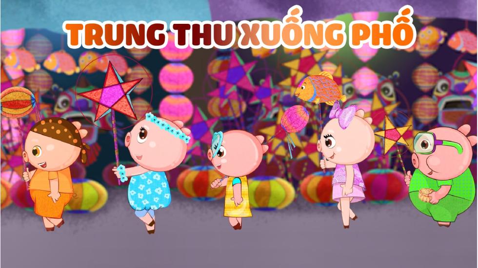 Trung Thu Xuống Phố - Nhạc Trung Thu Vui Nhộn Hay Nhất 2020