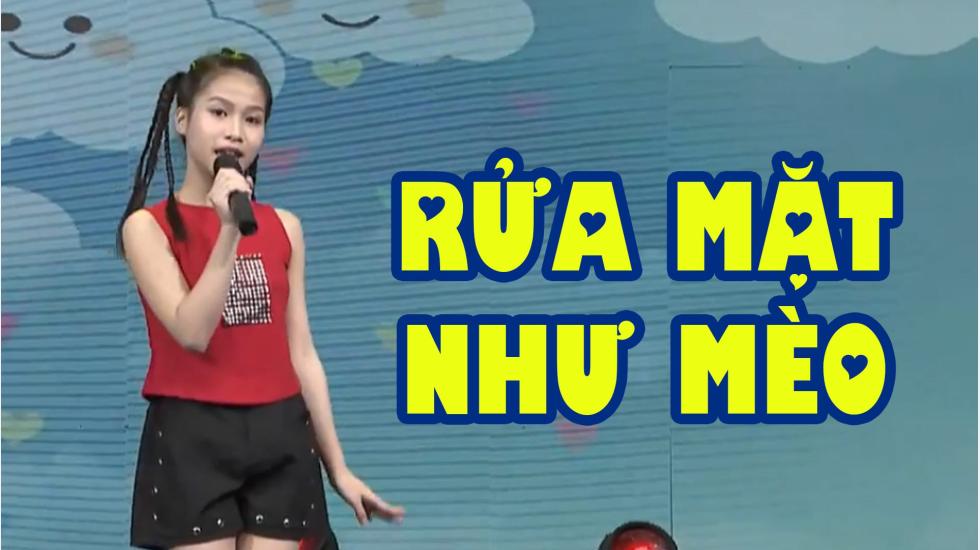 Rửa Mặt Như Mèo - Bé Cao Lê Hà Trang | Nhạc Thiếu Nhi Hay Nhất