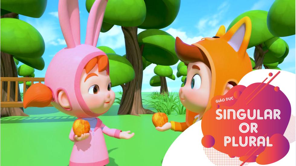 LaLa Schools | SINGULAR OR PLURAL - Nursery Rhymes & Kids Songs