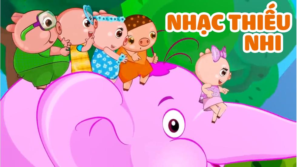 Chú Ếch Con (Kid Frog) Remix - LK Nhạc Thiếu Nhi Remix Vui Nhộn Dành Cho Bé Nhỏ