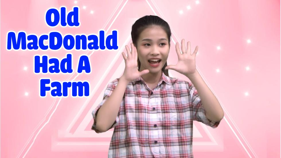 Old MacDonald Had A Farm - Cao Lê Hà Trang | CA NHẠC THIẾU NHI HAY NHẤT 2020