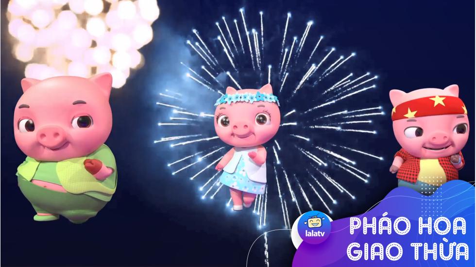 Pháo Hoa Giao Thừa - 5 Con Heo | MV Nhạc Tết Vui Nhộn Hay Nhất 2021