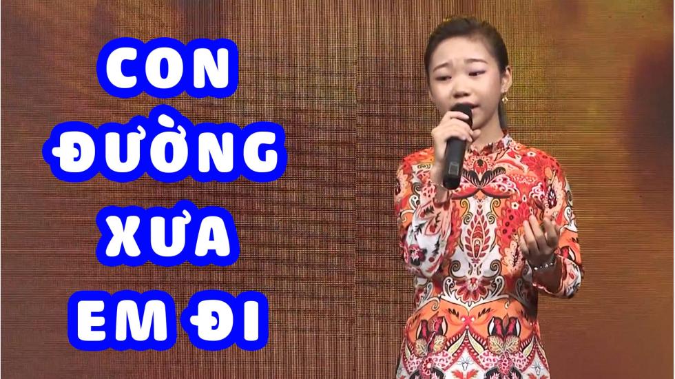 Con đường xưa em đi - Hà Vy | CA NHẠC THIẾU NHI HAY NHẤT 2020