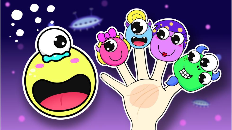 Finger Monsters Family-Scary nursery rhyme