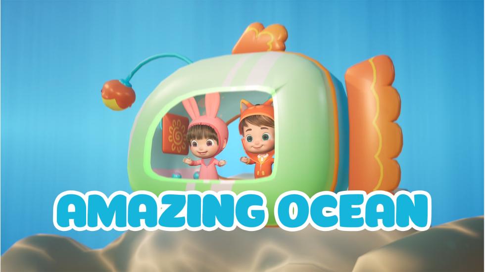 Amazing ocean-Lala train 3D