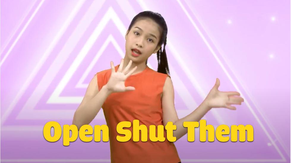 Open Shut Them - Cao Lê Hà Trang | CA NHẠC THIẾU NHI HAY NHẤT 2020