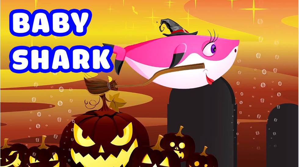 Baby shark - Halloween | Kids Songs and Nursery Rhymes