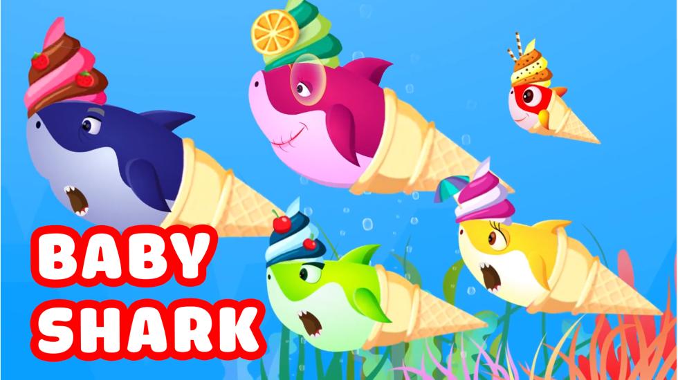 Baby shark - Ice Cream Ep1 | Kids Songs and Nursery Rhymes