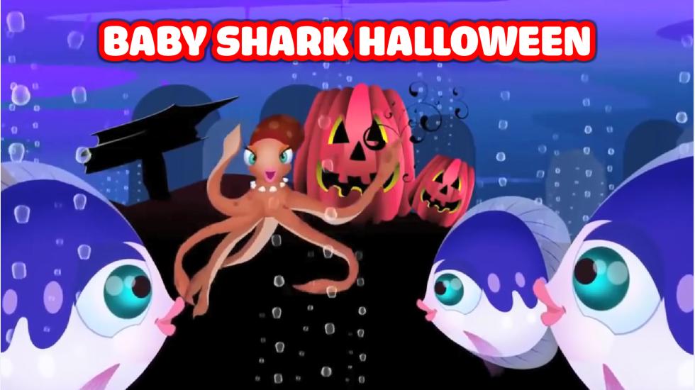 Baby Shark Halloween 2020 - Nhạc Thiếu Nhi Vui Nhộn Cho Bé Hay Nhất 2020