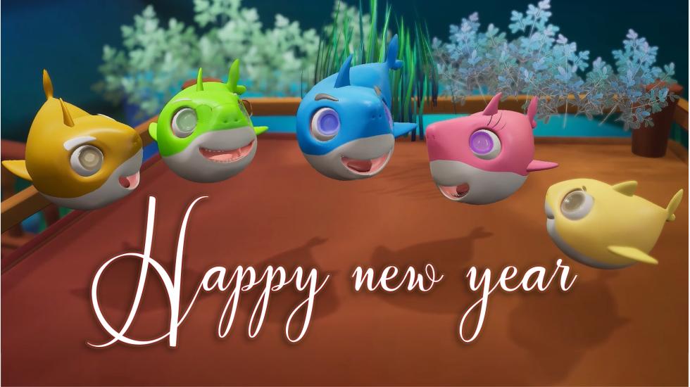 Baby Shark 2022 - Happy New Year - Ca nhạc thiếu nhi Tết 2022 cho bé