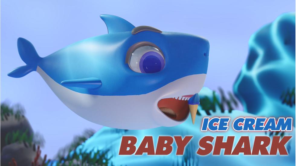 Baby Shark 2021 - Ice Cream - Ca Nhạc Thiếu Nhi Vui Nhộn Hay Nhất 2021